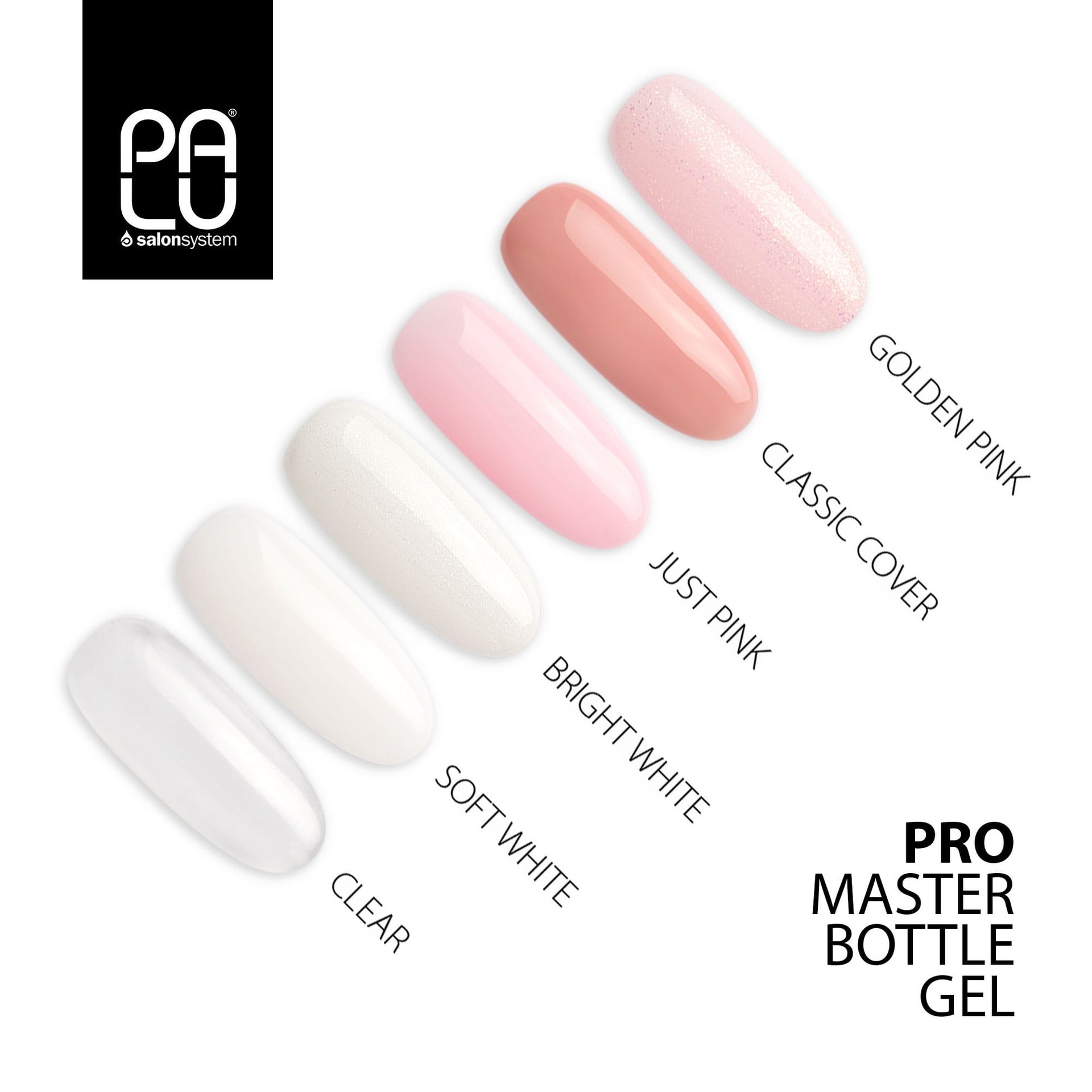 PALU Pro Master Bottle Gel 11g - Clear