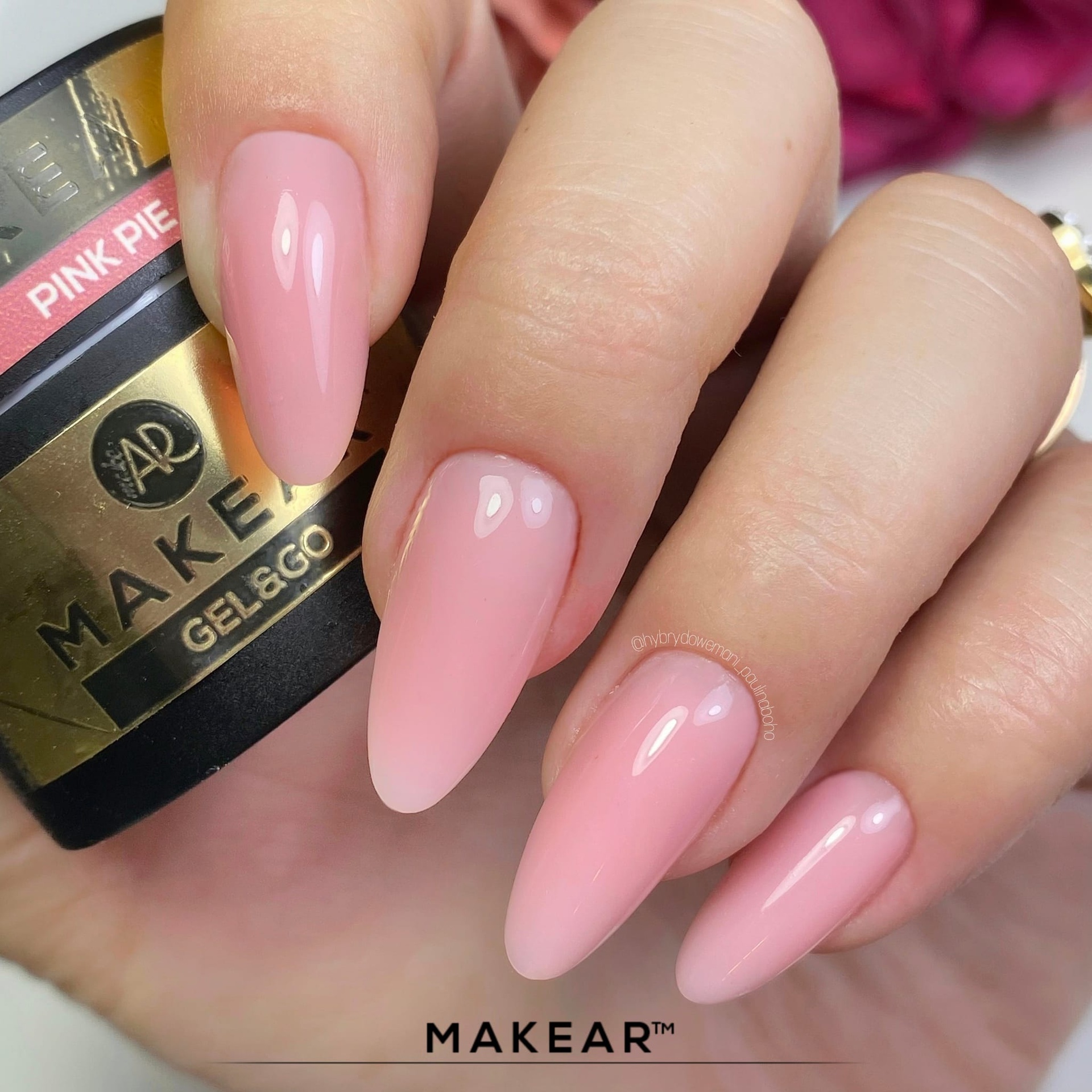 MAKEAR Gel&Go Builder Gél No.GG05 Pink Pie 50ml