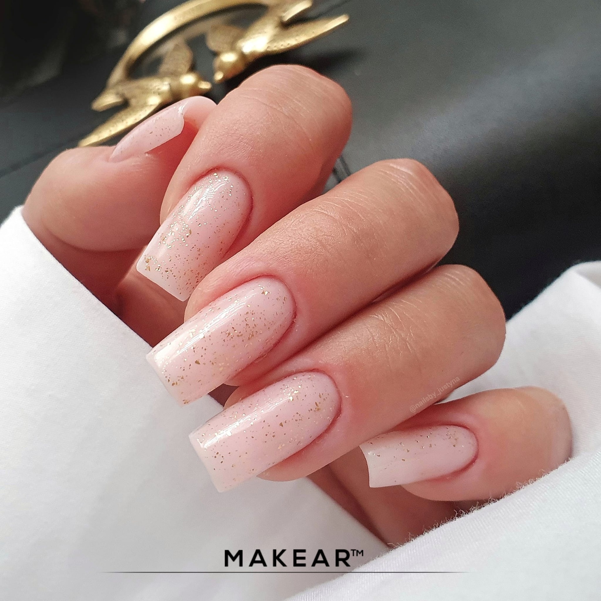 MAKEAR No Wipe Top - GOLD 8ml