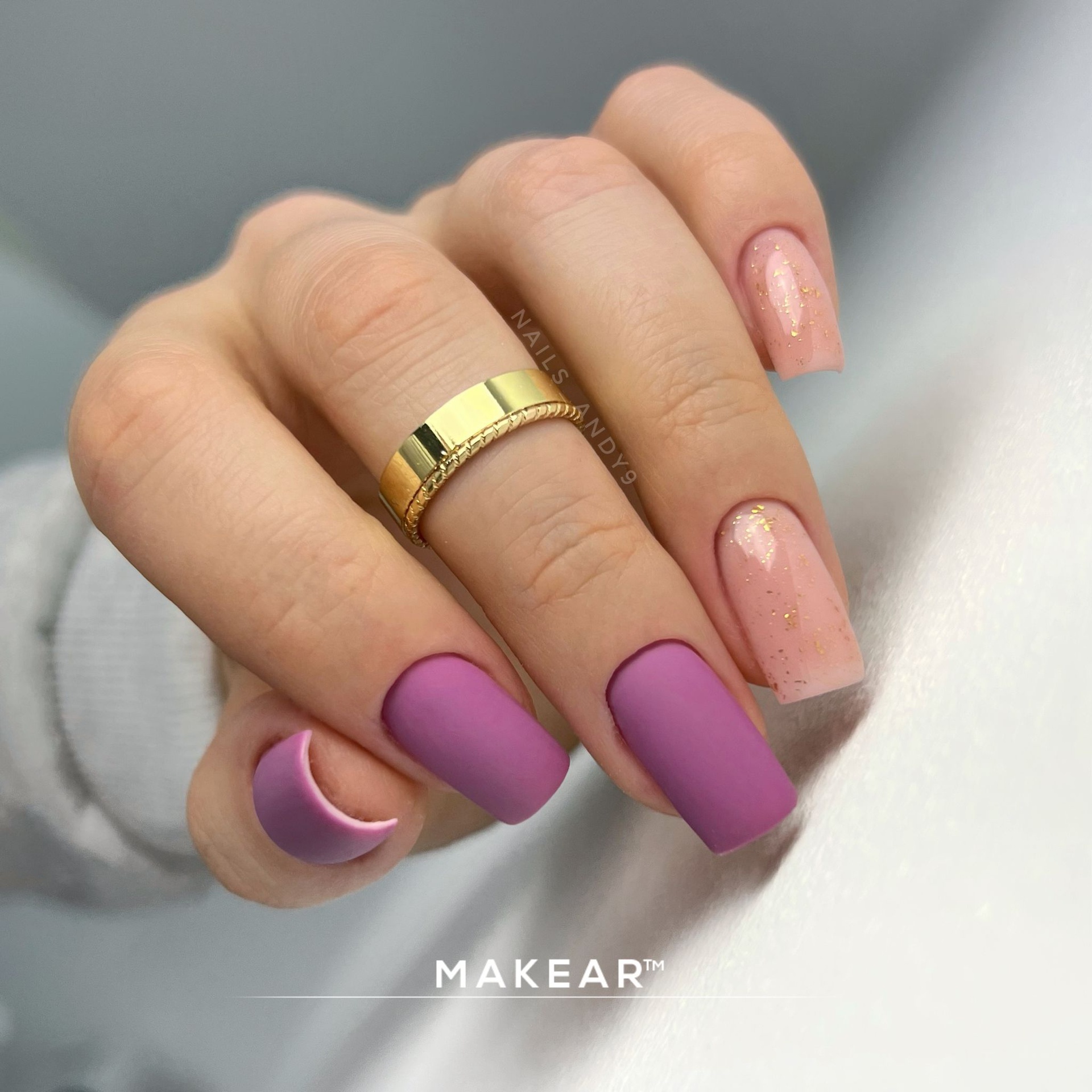 MAKEAR No Wipe Top - GOLD 8ml