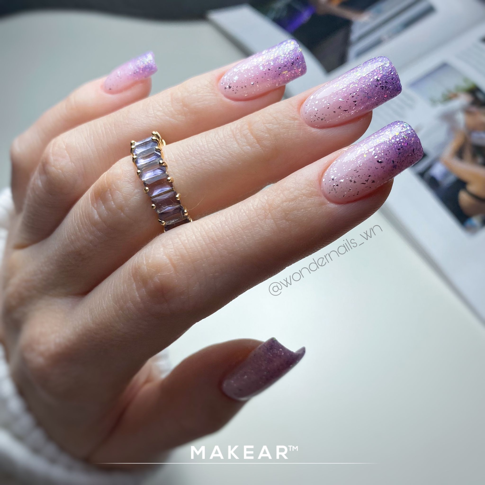 MAKEAR No Wipe Top - SILVER 8ml