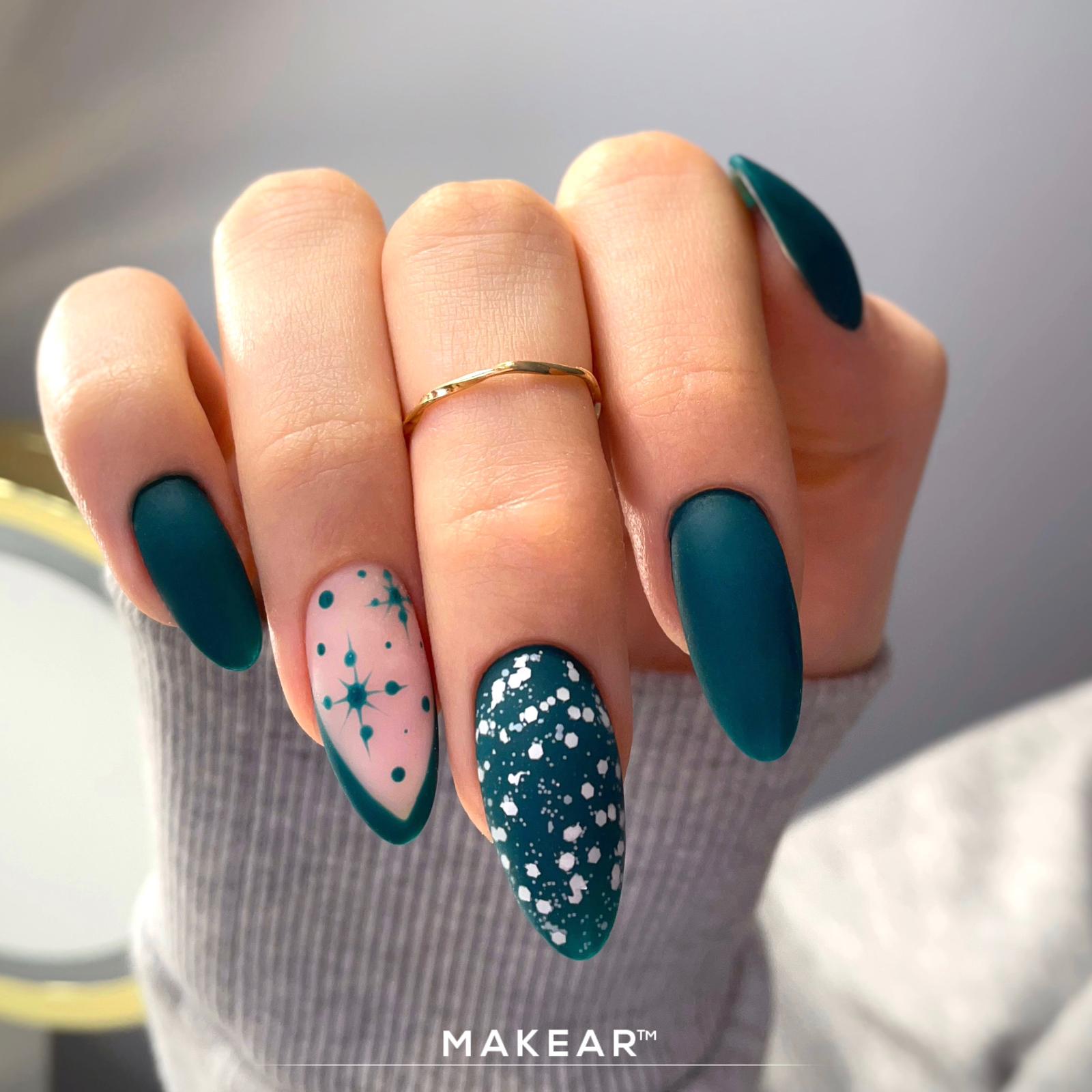 MAKEAR No Wipe Top - Dots White 8ml