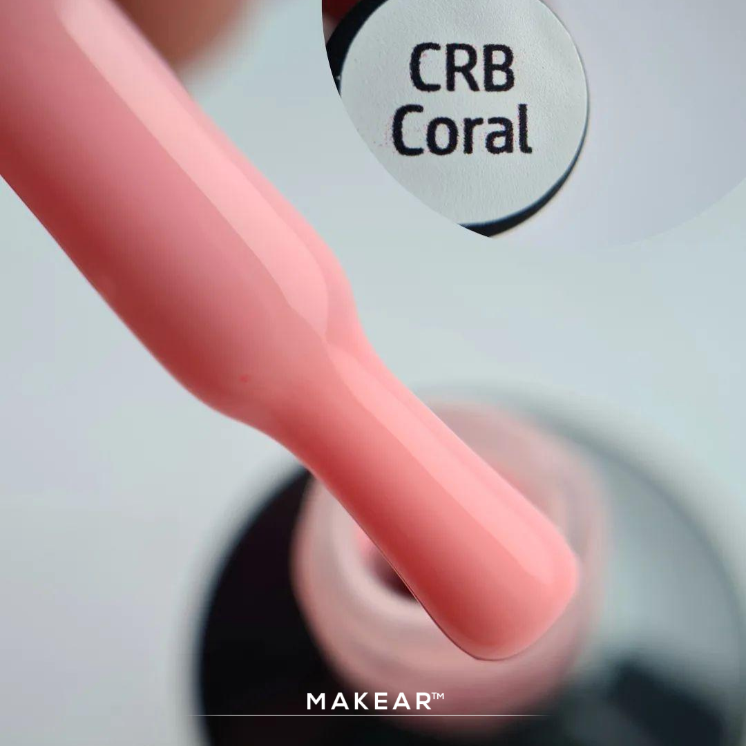 MAKEAR Color Rubber Base 8ml - CRB07 Coral