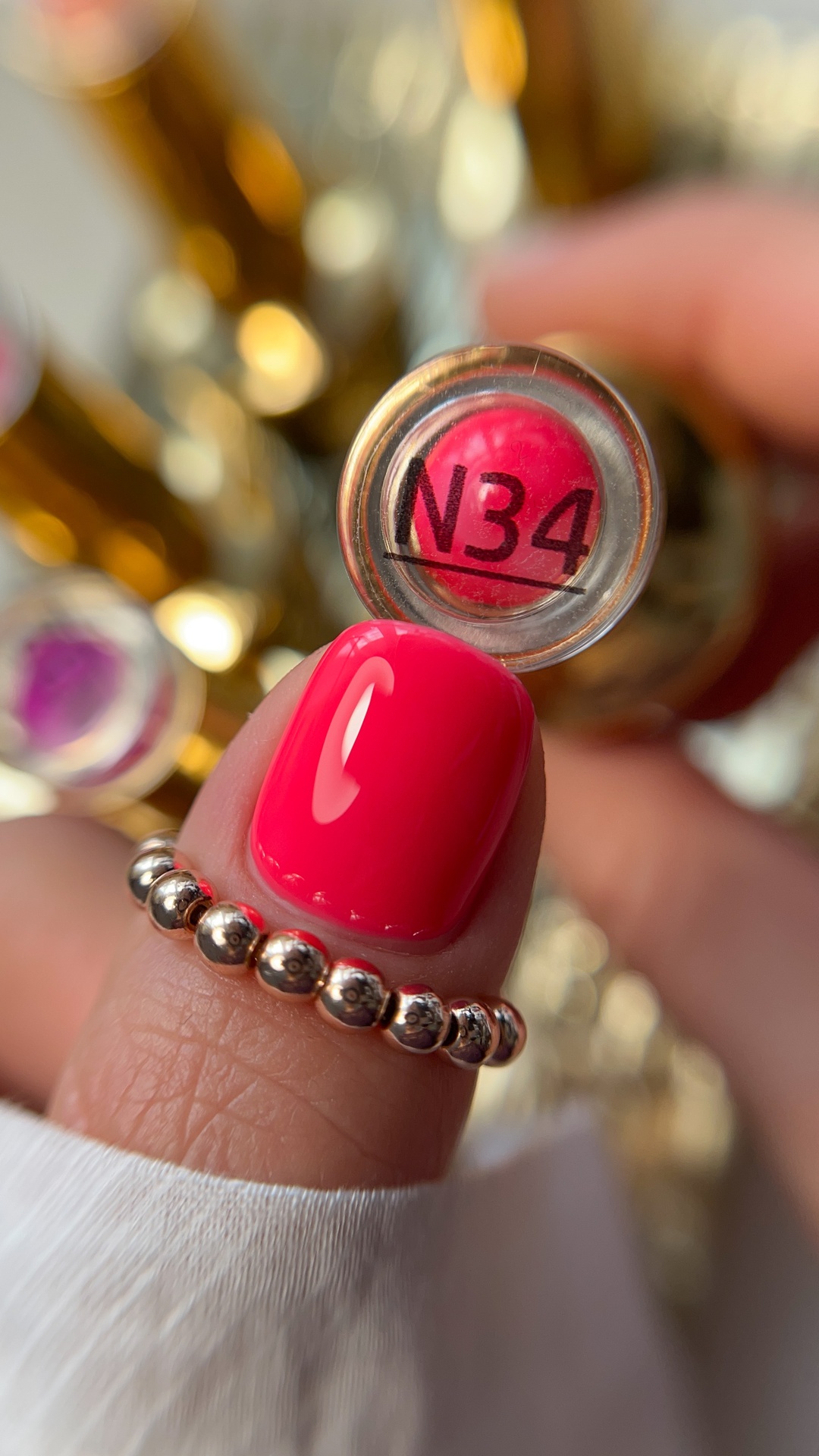 MAKEAR Gel Polish 8ml No.N34 Neon Series - HEMA-FREE