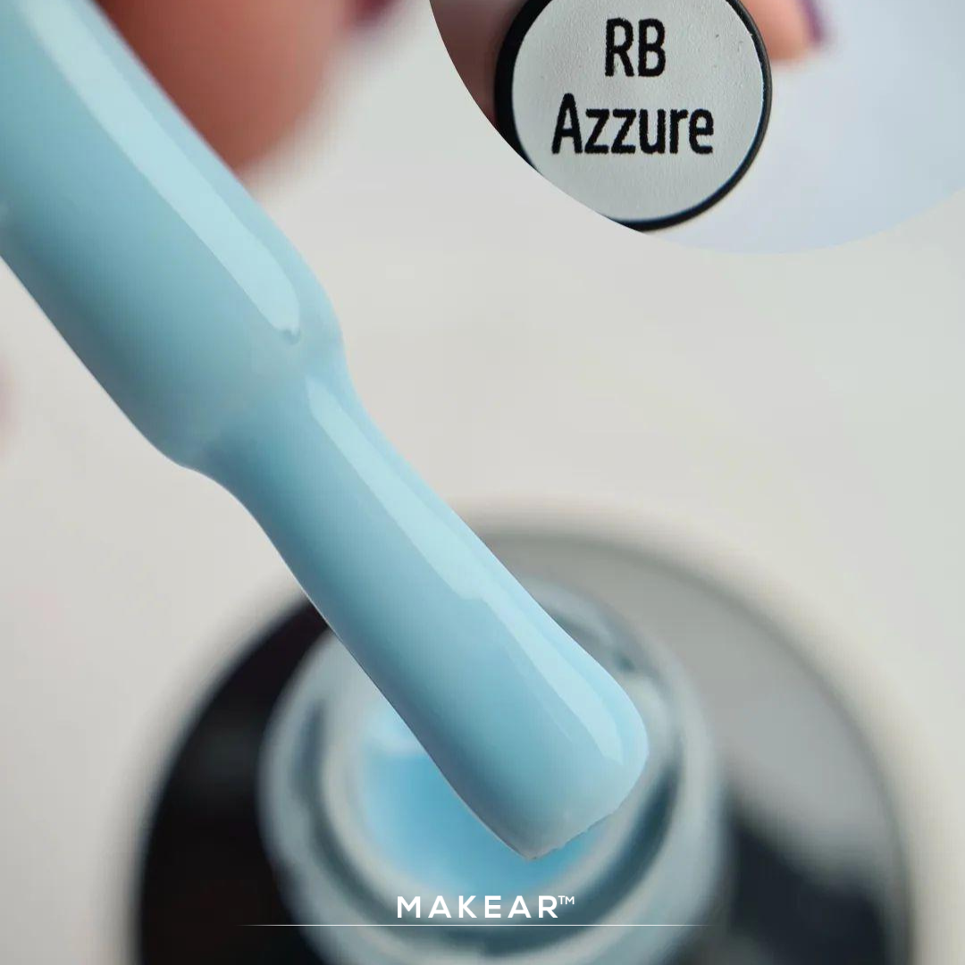 MAKEAR Color Rubber Base 8ml - CRB02 Azzure