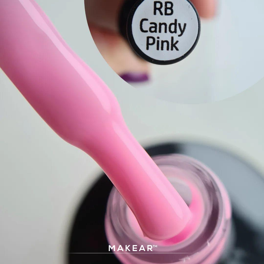 MAKEAR Color Rubber Base 8ml - CRB08 Candy Pink