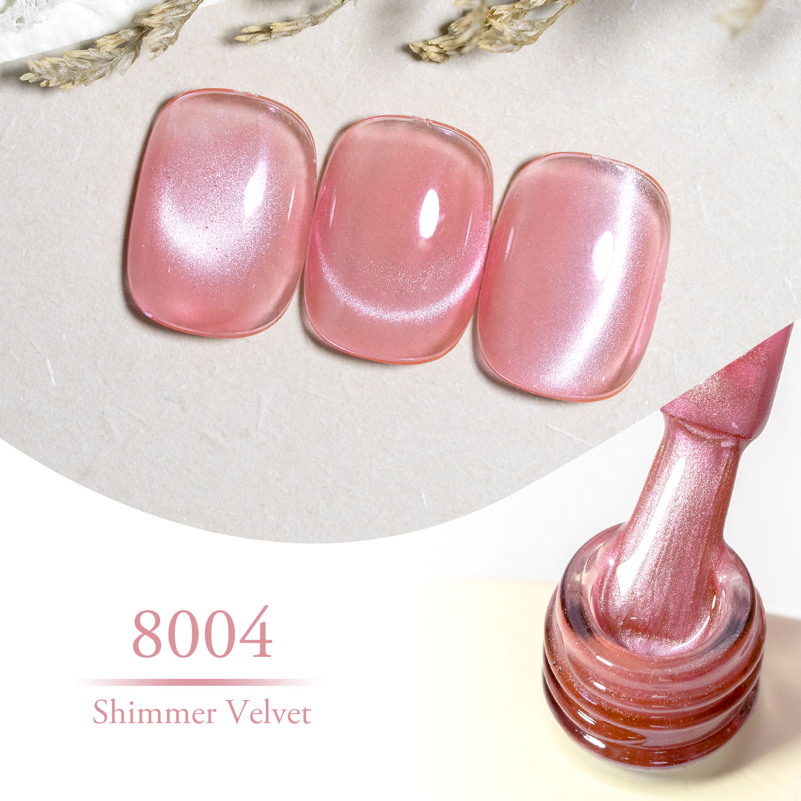 CANNI HEMA FREE  szett 8x9ml - Shimmer Velvet Collection