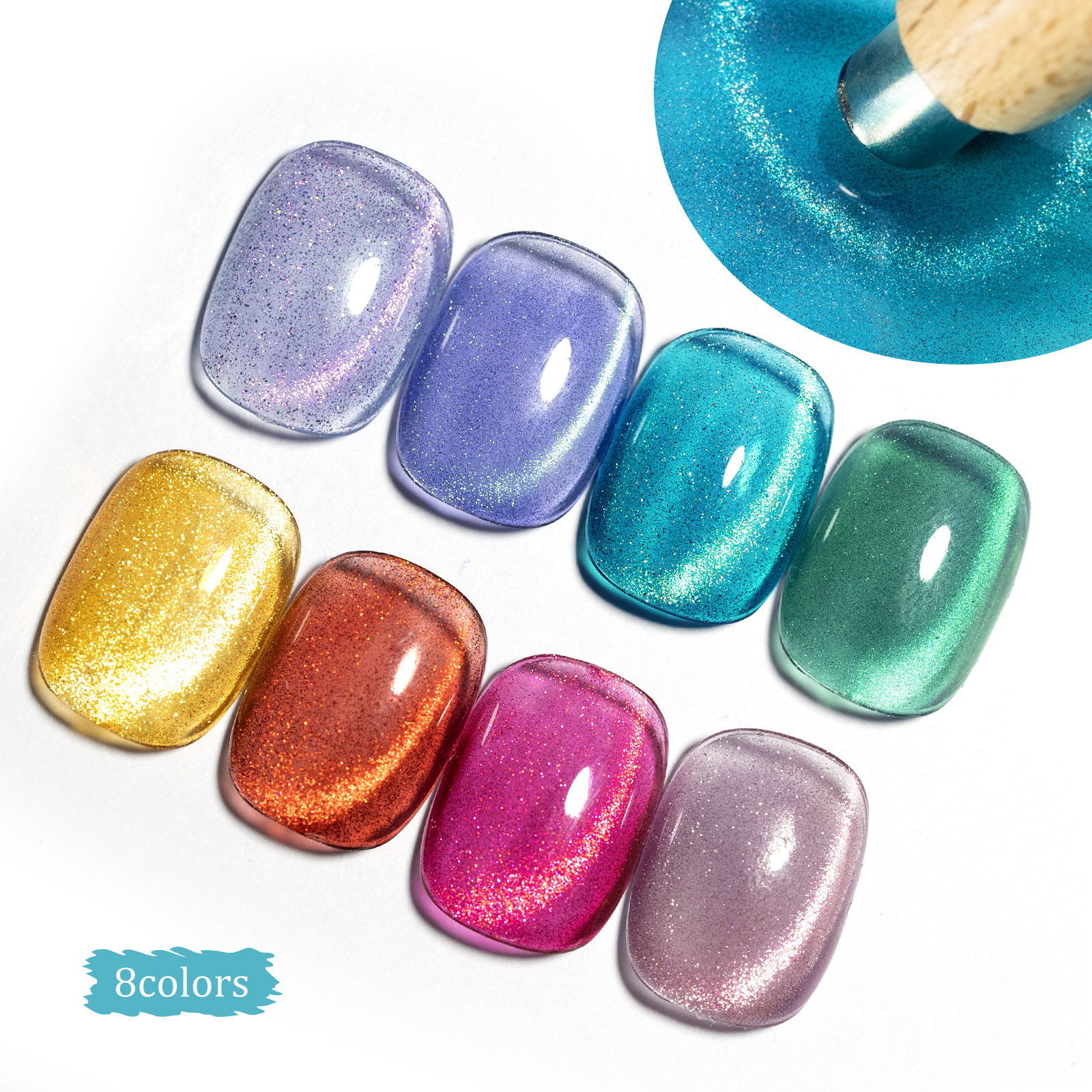 CANNI HEMA FREE  szett 8x9ml - Galaxy Gaze Collection