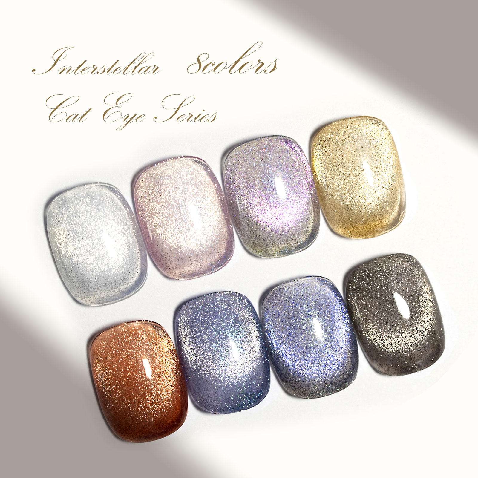 CANNI HEMA FREE  szett 8x9ml - Interstellar Cat Eye Collection