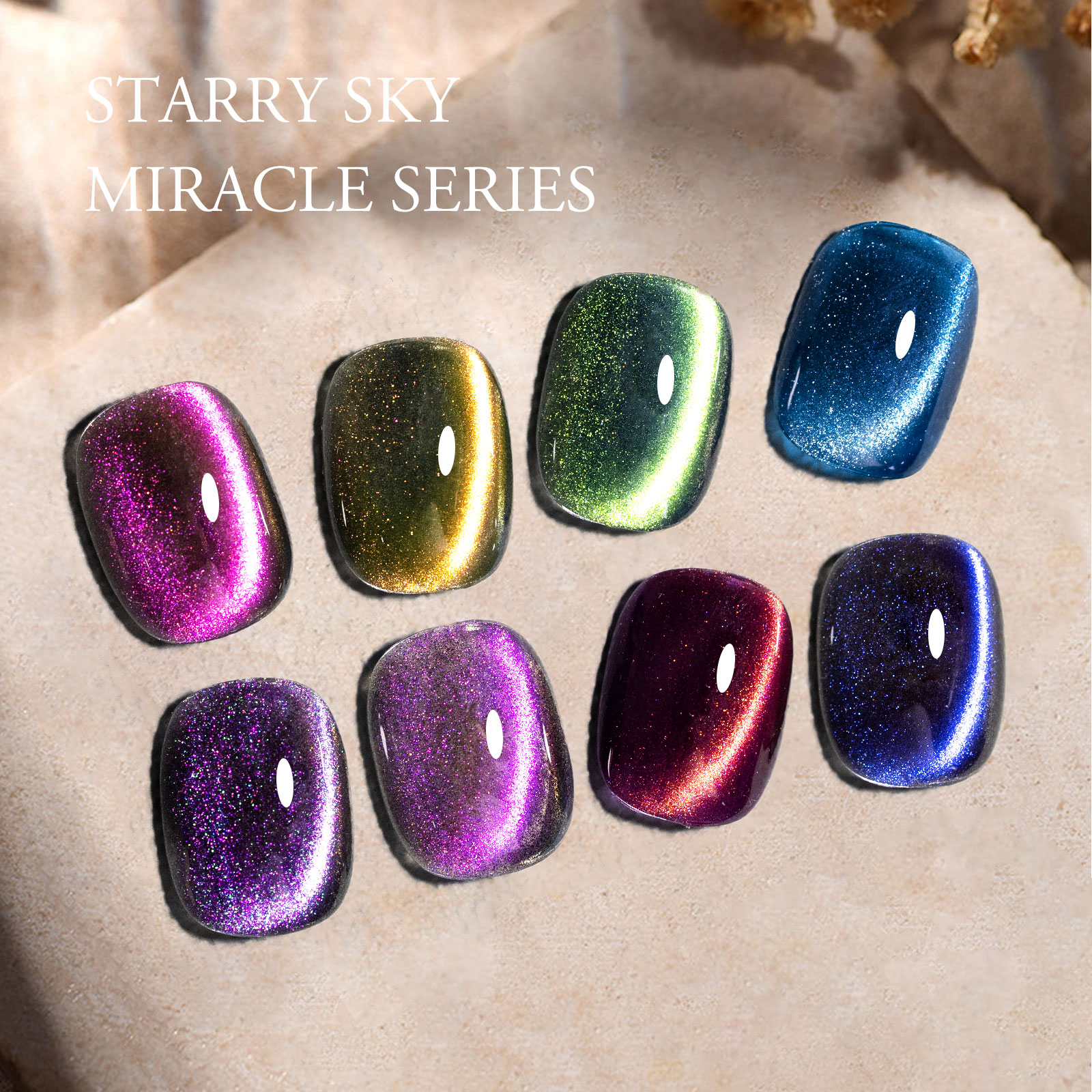 CANNI HEMA FREE  szett 8x9ml - Starry Sky Miracle Collection