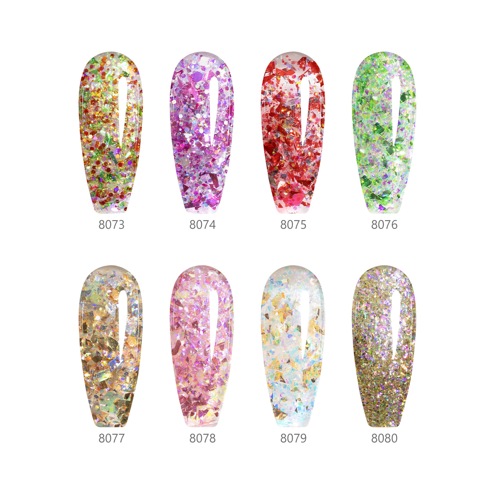 CANNI HEMA FREE  szett 8x9ml - Prism Flash Collection