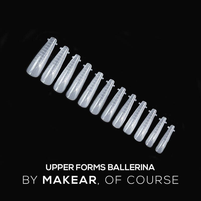 Makear Dual Form tip szett - 120 db Ballerina