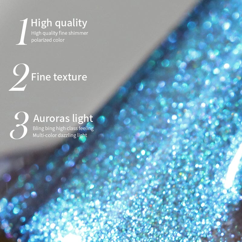 BORN PRETTY Aurora Cat Magnetic UV/LED gél lakk 10 ml - AC01