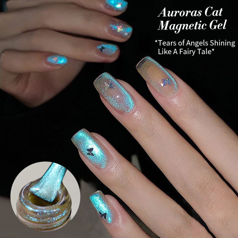 BORN PRETTY Aurora Cat Magnetic UV/LED gél lakk 10 ml - AC04