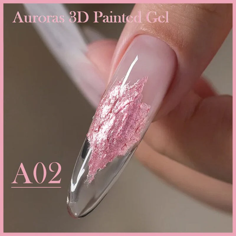 BORN PRETTY Aurora Painted Gel tégelyes festőzselé 5 ml - A02