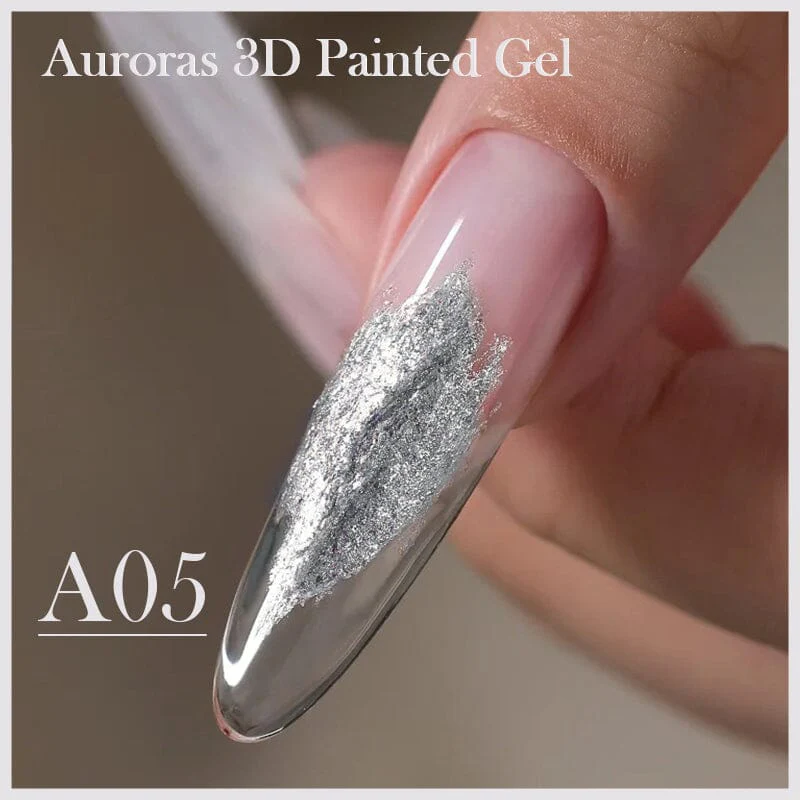 BORN PRETTY Aurora Painted Gel tégelyes festőzselé 5 ml - A05