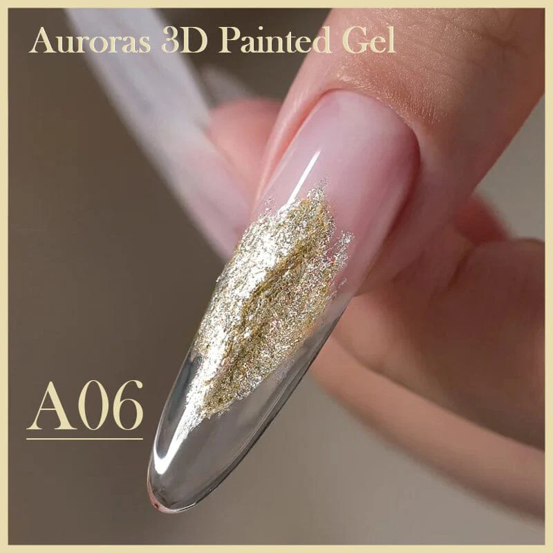 BORN PRETTY Aurora Painted Gel tégelyes festőzselé 5 ml - A06