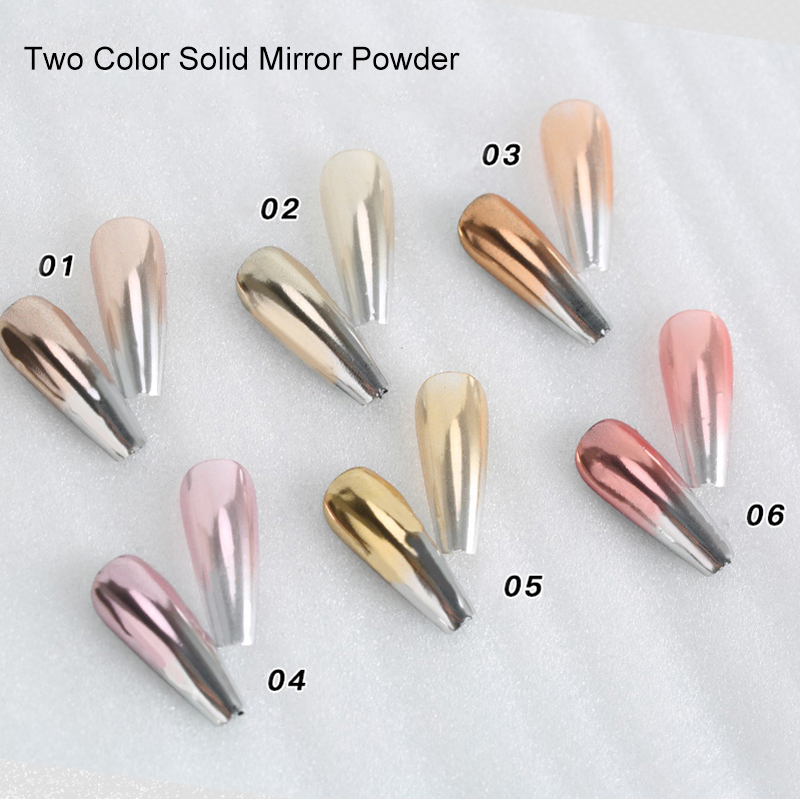 Mirror Powder DOUBLE krómpor - No.06 Rosegold