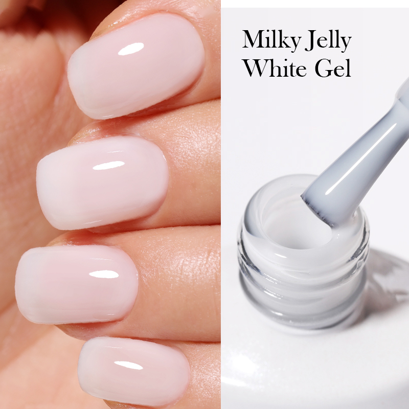 Born Pretty Pro UV/LED HEMA FREE gél lakk 15 ml - C145 - Milky White