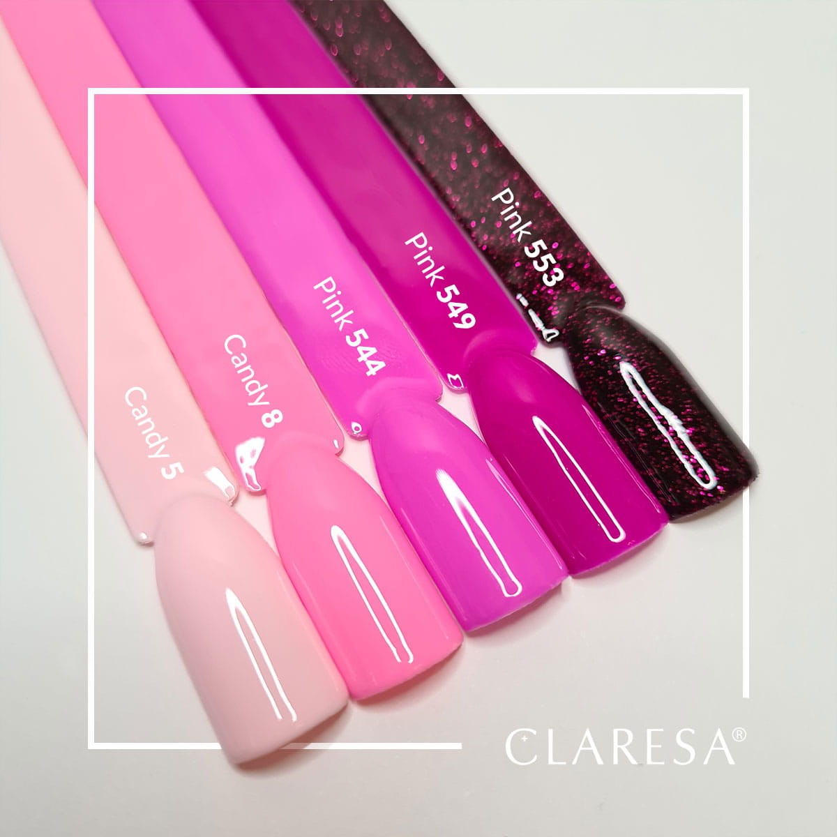 CLARESA UV/LED gél lakk 5g - CANDY 5