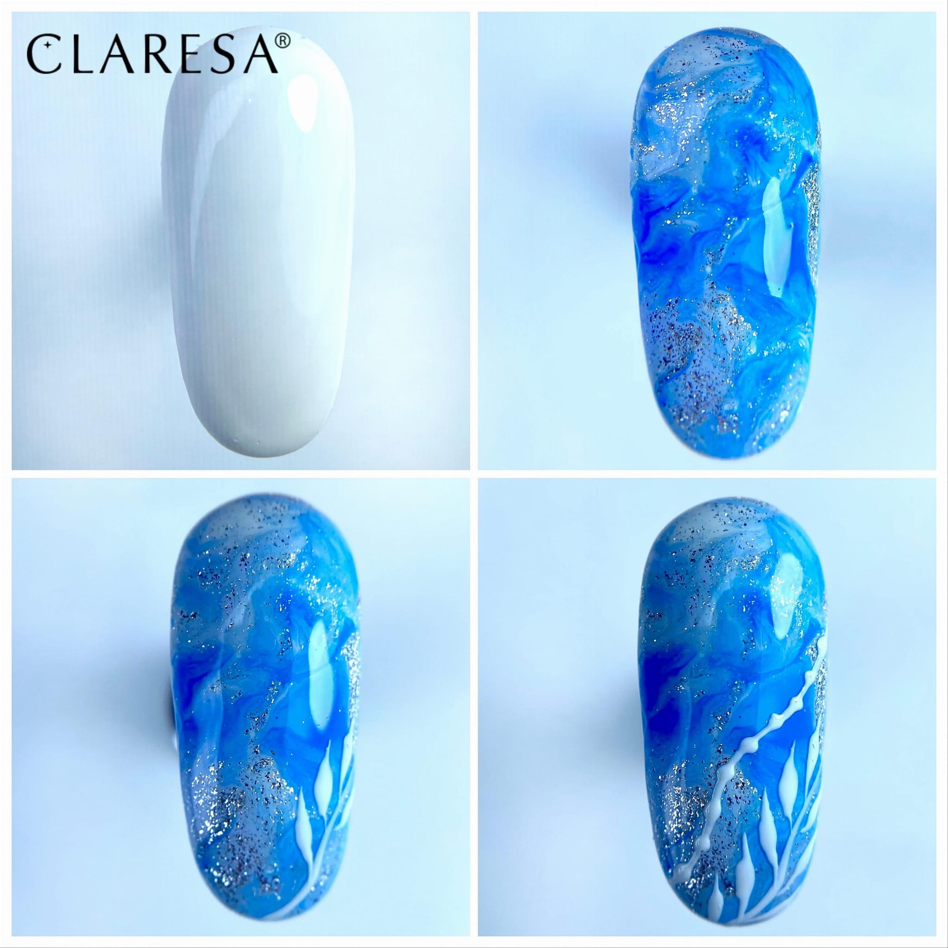 CLARESA UV/LED gél lakk 5g Blue No.707